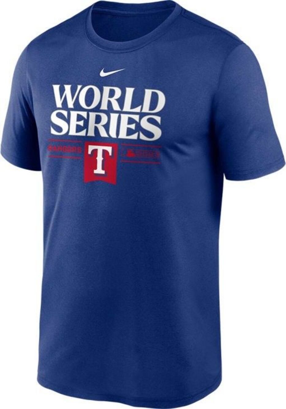 Texas Rangers T-Shirt MLB World Series 2023 Baseball Nike Blue Men’s Size XXL